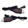 Blomiky 7.4V 500mA USB Charge Cable with SM-3P Plug Suitable for 7.4V 600mAh/900mAh/1100mAH/1200mAH/1300mAh Li-ion Battery with 