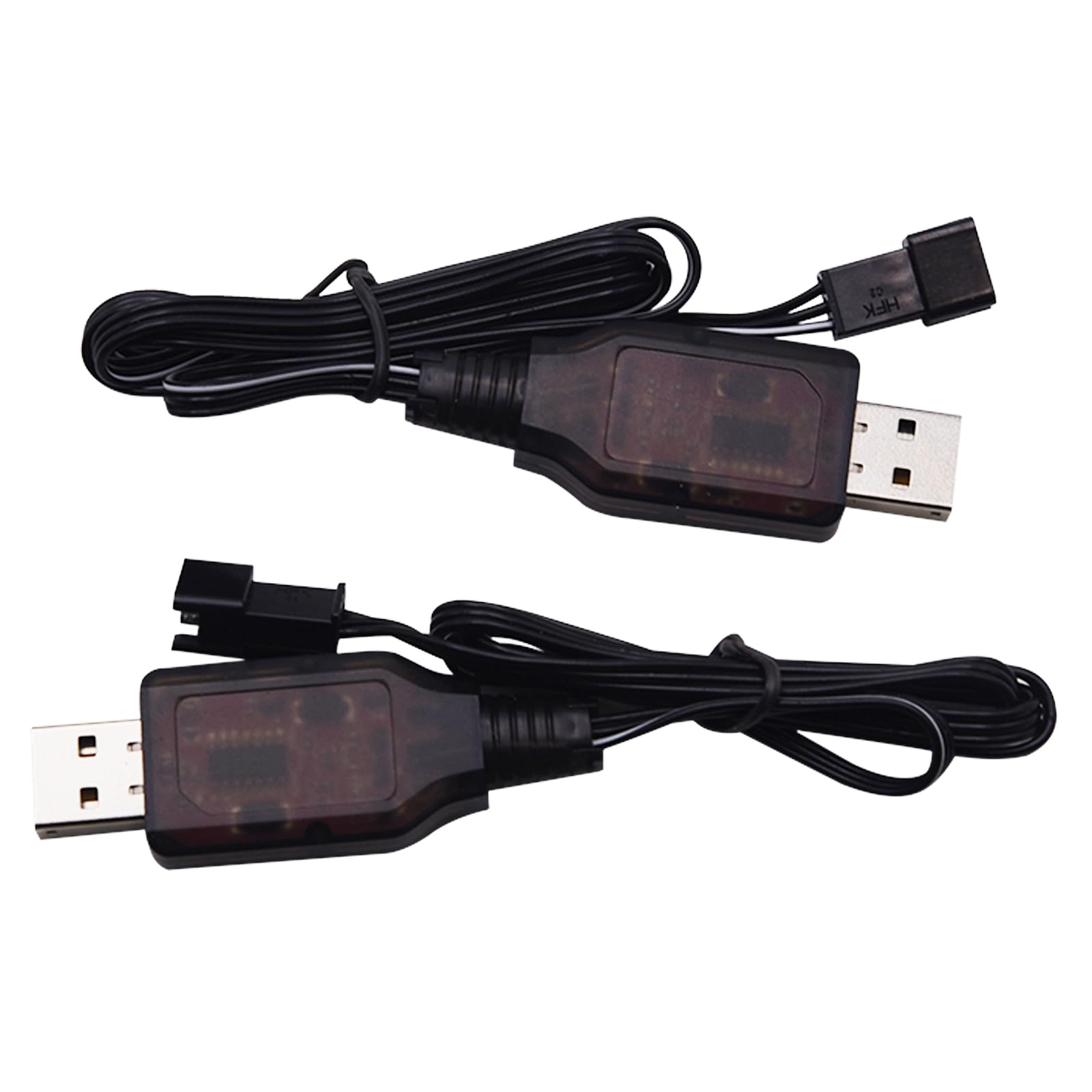 Blomiky 7.4V 500mA USB Charge Cable with SM-3P Plug Suitable for 7.4V 600mAh/900mAh/1100mAH/1200mAH/1300mAh Li-ion Battery with 