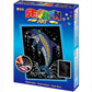 Sequin Art Blue, Dolphin, Sparkling Arts and Crafts Picture Kit; Creative Crafts for Adults and Kids