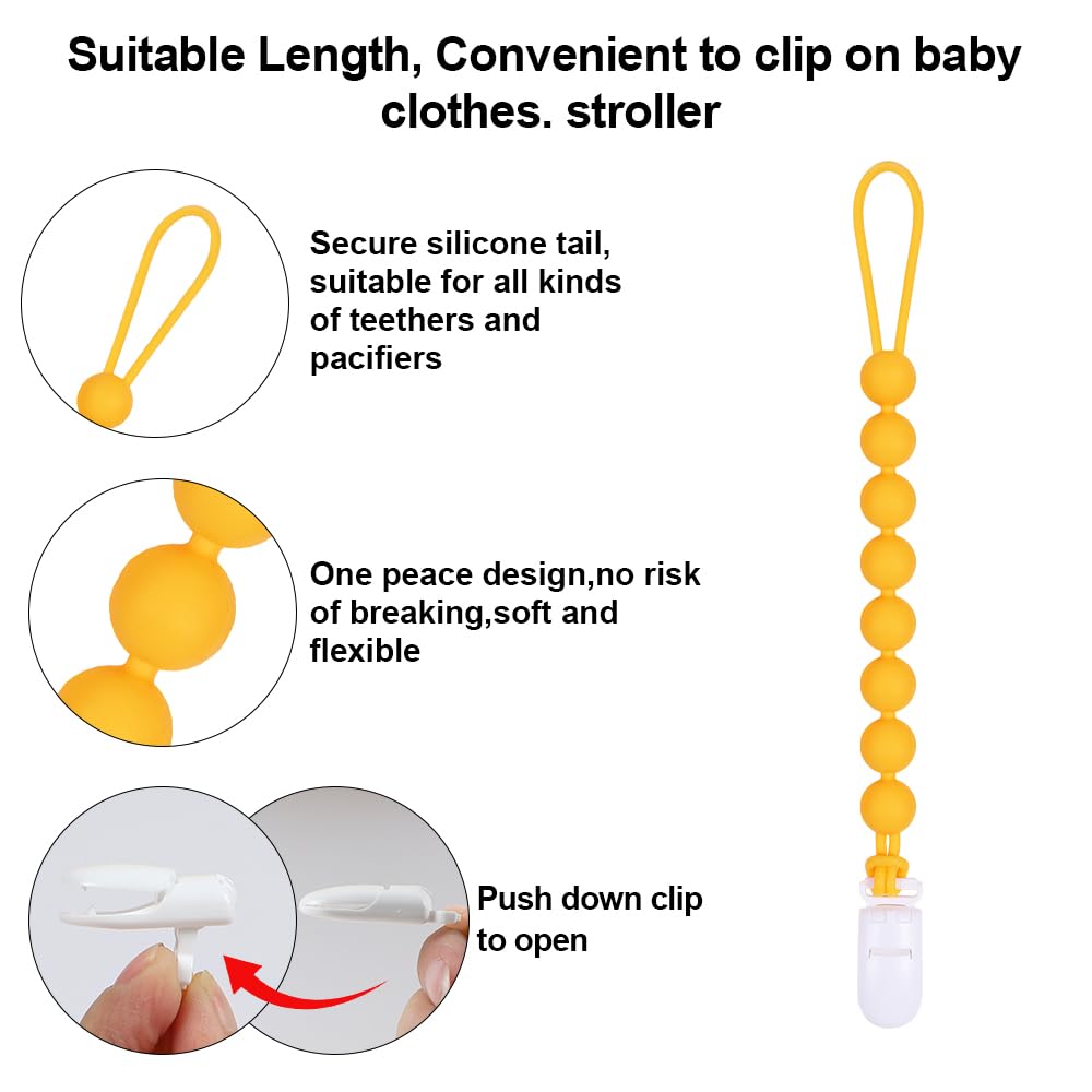 Baby Food Grade Silicone Carrier Vehicle Teether Toy With One Piece Design Pacifier Clip Holder,Teething Pain Relief Toys Gift S