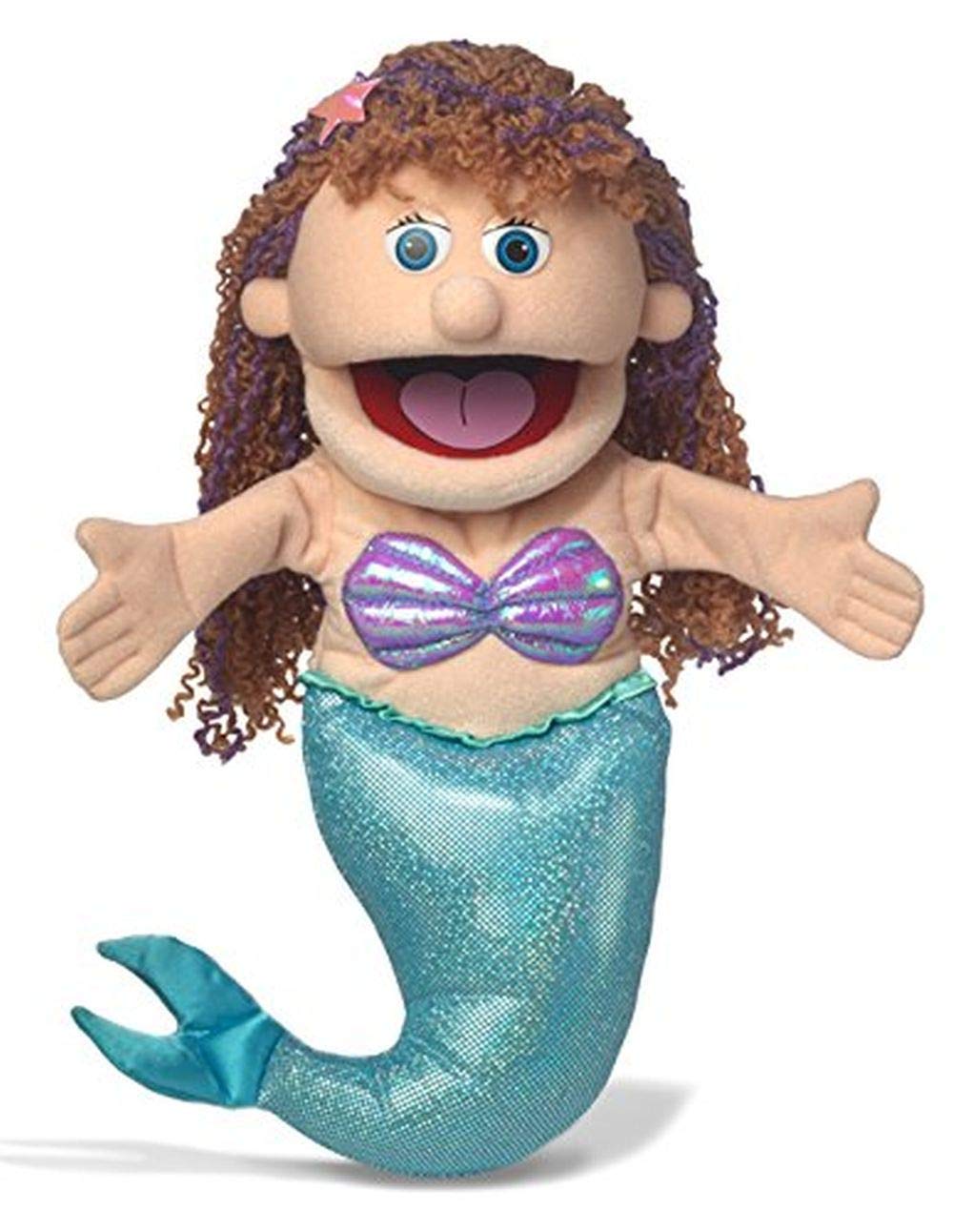14' Mermaid, Hand Puppet, By Silly Puppets