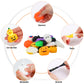 Derayee 36 Pcs Halloween Mochi Squishy Toys Bulk, Stress Reliever Anxiety Halloween Squishies Toys For Kids Halloween Party Favors, Classroom Prizes, Goodie Bag Stuffers