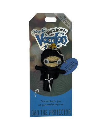 Watchover Voodoo 3-Inch Dad The Protector - Handcrafted Gift To Bring Good Luck And Positivity Everywhere You Go