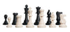 Regulation Silicone Tournament Chess Set - Pieces Only - 3.75'' King - Black & White