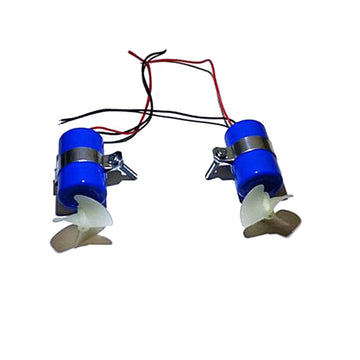 LICHIFIT RC Jet Boat Underwater Motor Thruster 7.4V 16800RPM CW CCW 3-Blades Propeller for DIY Micro ROV Robot RC Bait Boat Subm
