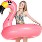 Jasonwell Giant Inflatable Flamingo Pool Float Tube, Large, Pink, Premium Raft-Grade Material, Model JX-US-FLT, Ideal for Adults & Kids