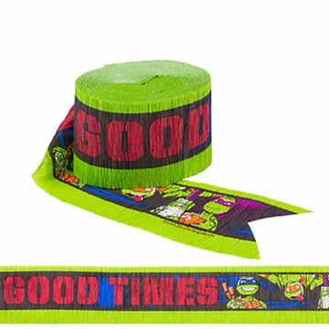 Teenage Mutant Ninja Turtles Crepe Paper Streamer Roll