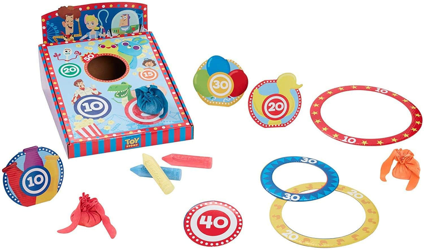 Mattel Toy Story GFL62 Carnival Chalk Activity Games, Multi Color, 1 Count, Durable Chalk Fun for Kids