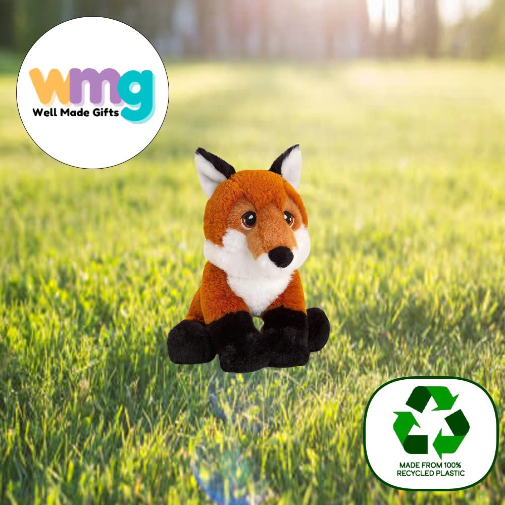 Deluxe Paws 100% Recycled Plush Eco Toys (Fox)