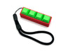 Four-Button Clicky Mechanical Switch Fidget Toy | Stim Toy, Stress Relief, Adhd (Red Base, Green Keycaps)