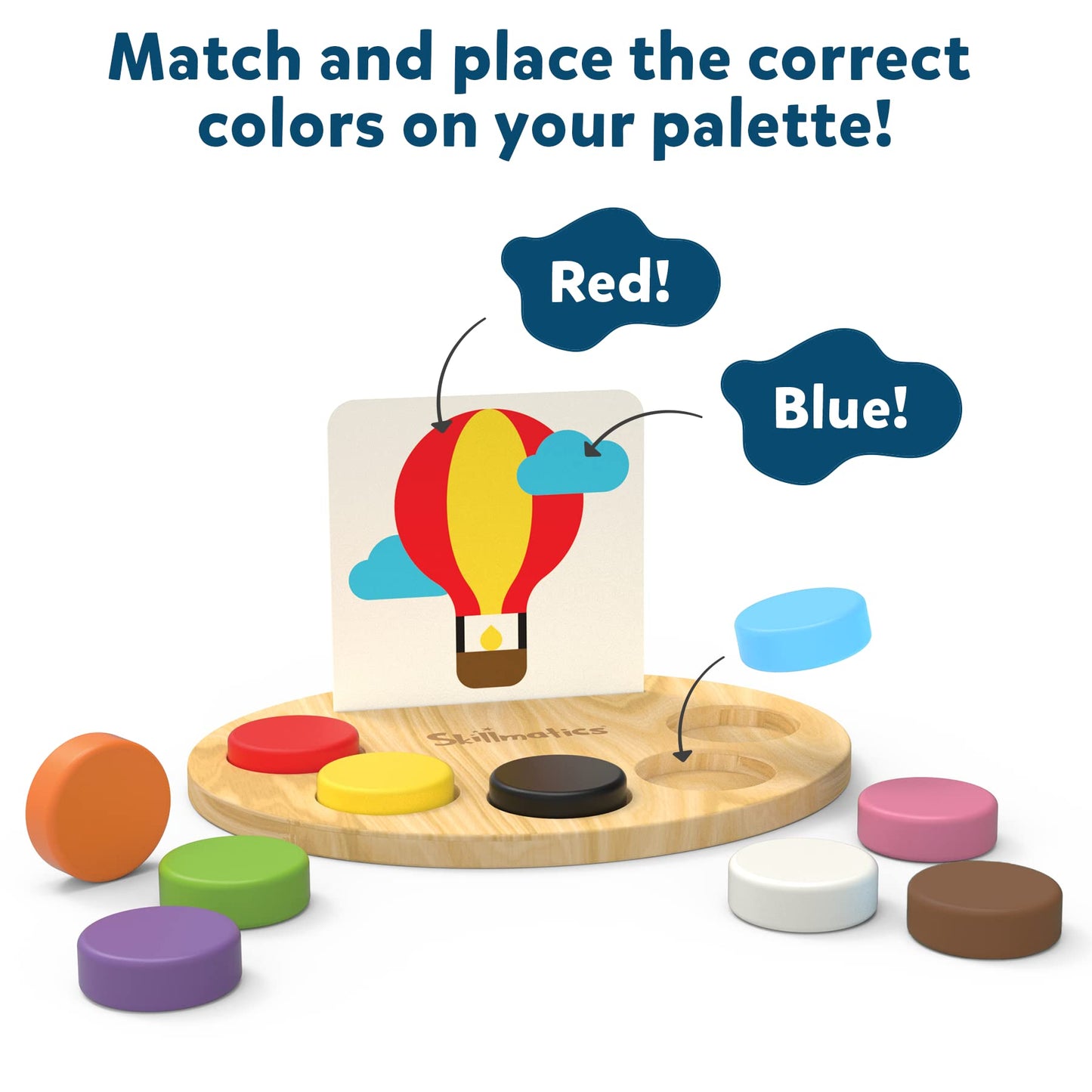 Skillmatics Educational Game - Picture Palette, Preschool Learning Toy For Toddlers, Educational Toy For Kids, Gifts For Girls &