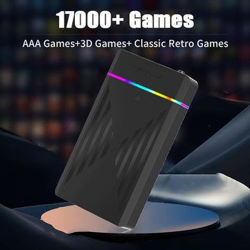 3T Retro Gaming Hard Drive, 17000+ Plug And Play Video Games, Retro Game Console Hdd With 39 Emulator Console, Retrobat/Launchbo