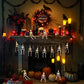 Dulefun 8Pcs Skeletons Halloween Decorations 6 Inch Small Skeletons Figurines Mini Skeletons For Halloween Indoor Outdoor Gravey