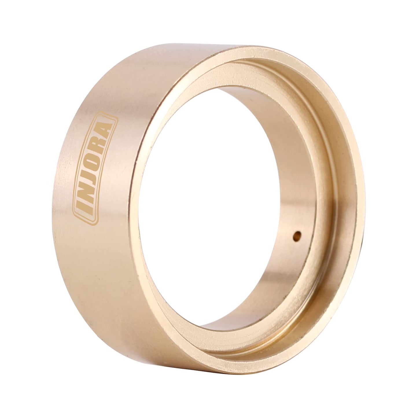 INJORA Brass Inner Rings Wheel Weights for TRX4M 1/18 RC Crawler Stock Tires Upgrade,29g/pcs