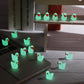 150 Pcs Luminous Tiny Ducks Mini Resin Ducks Miniature Duck Figures Micro Dollhouse Duck Accessories Landscape Gardening Decorat