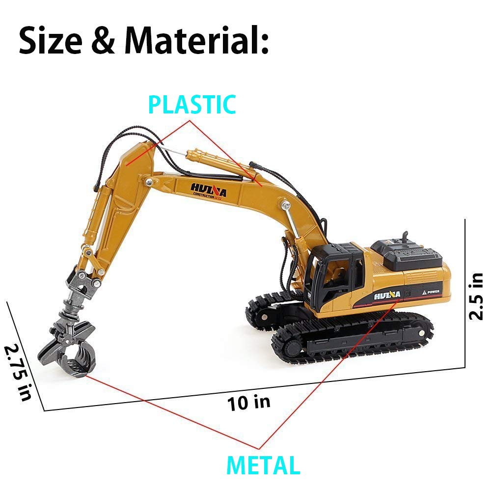 Ailejia 1/50 Scale Diecast Articulated Dump Truck Alloy Models Timber Grab Vehicle Construction Vehicle Model Engineering Car To