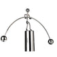 Sunnytech Mini Steel Balance Toy Weightlifter Kinetic Art Balance Toy Balancing Decompressive Science Psychology Home Offic Decor Desk Decor Toy Wj064