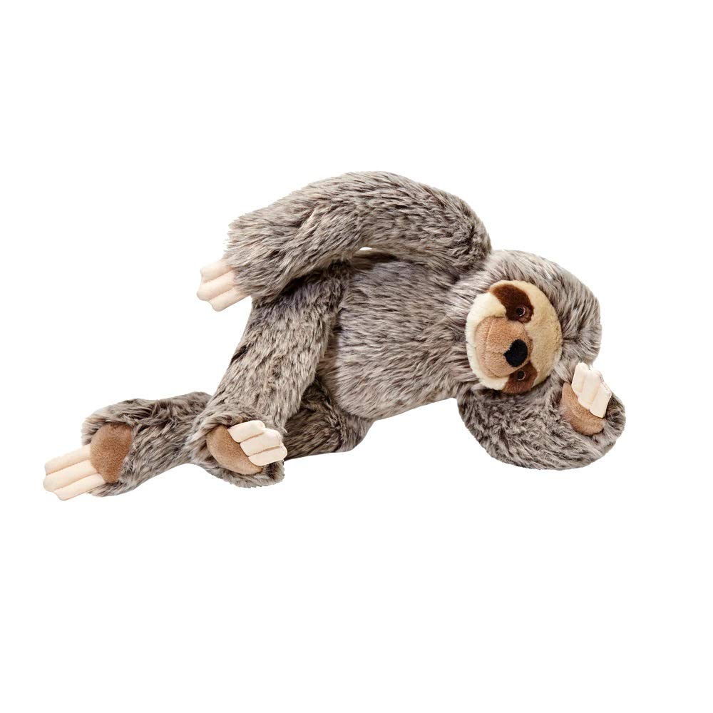 Fluff And Tuff Tico Sloth Plush Dog Toy, Large, 15-Inches,All Breed Sizes