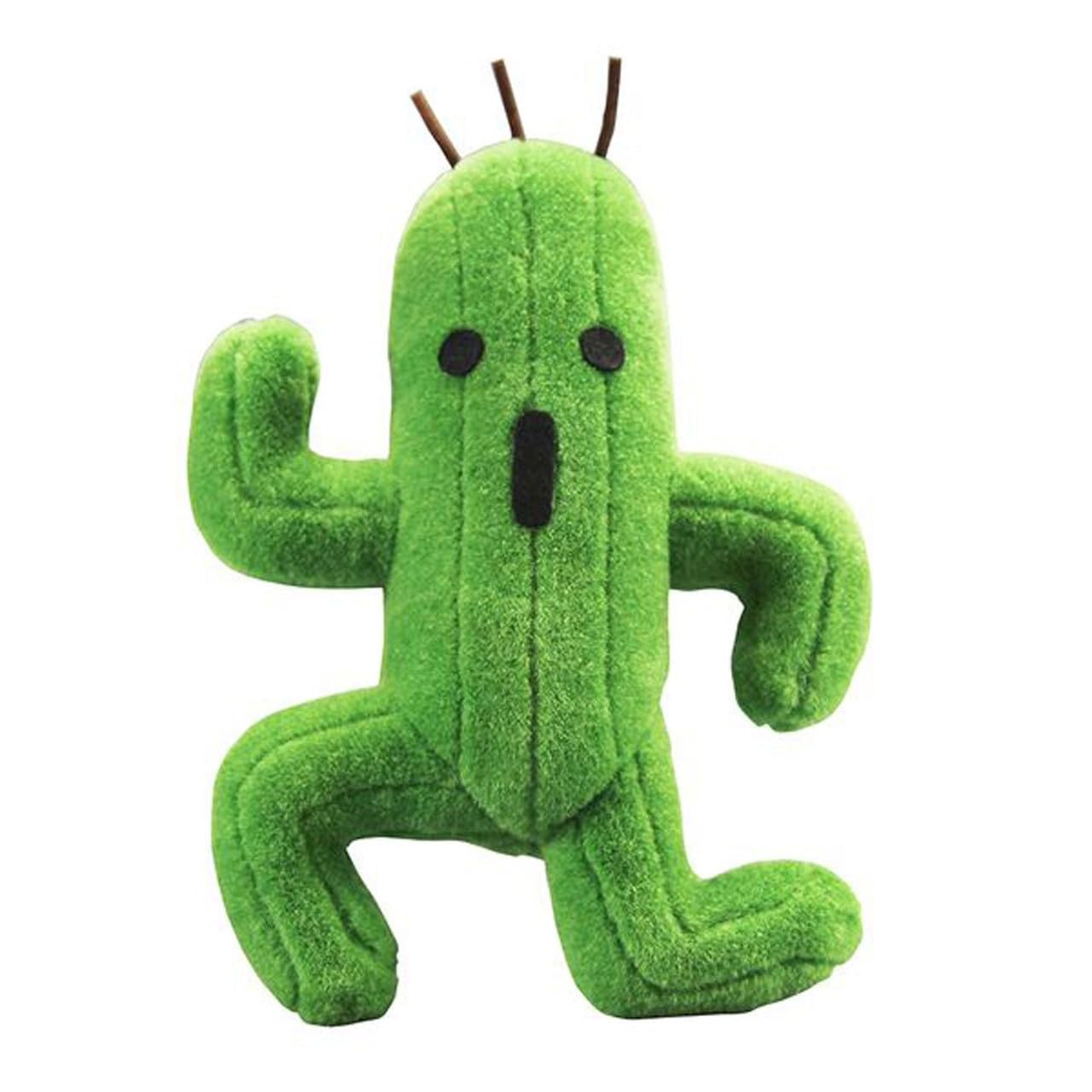 Square Enix Final Fantasy Cactuar Plush, 12" Black Stuffed Toy, Model 4988601325936, Soft Plush Material
