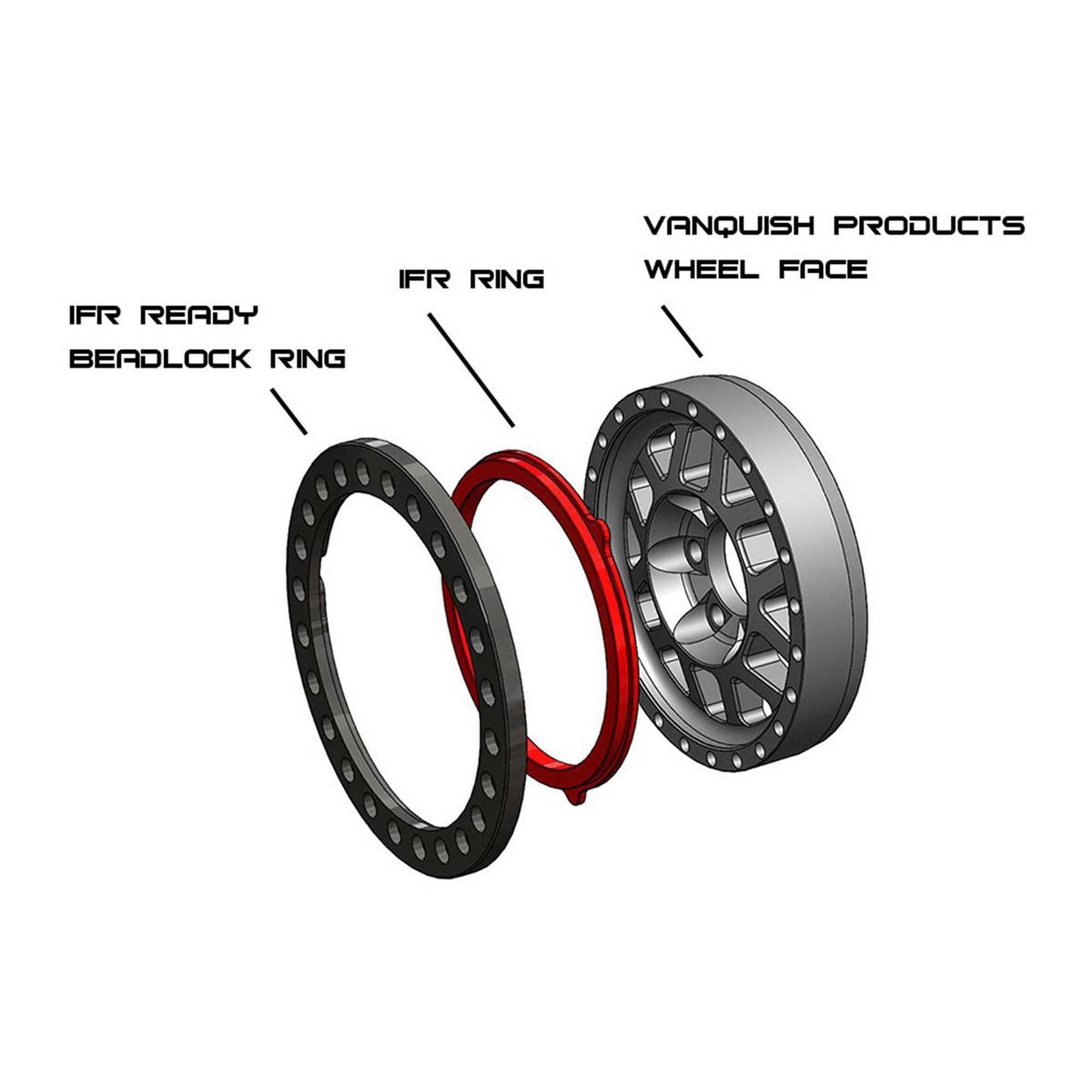 Vanquish Products Incision Wraith 1/4 Stainless Steel 10pc Link Kit VPSIRC00040 Electric Car/Truck Option Parts