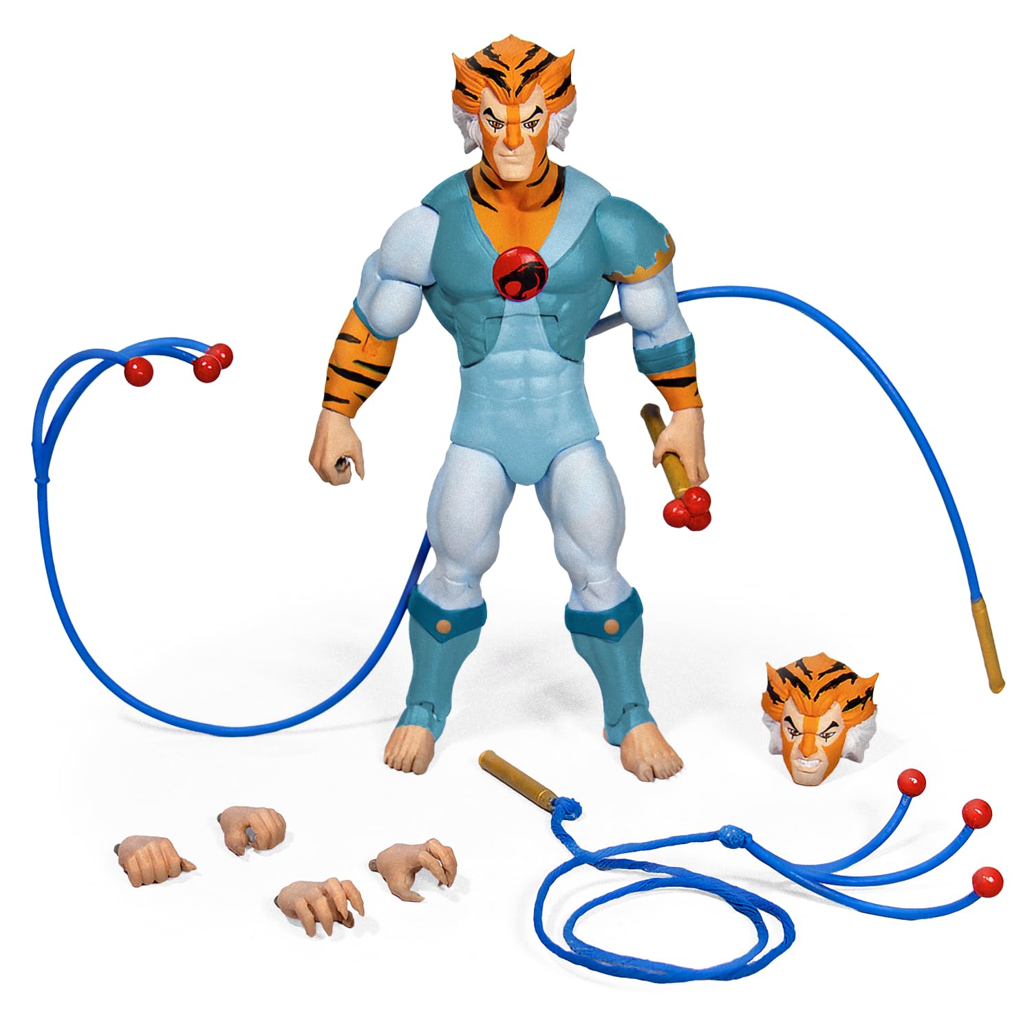 Super7 Ultimates! Thundercats Tygra - 7'' Thundercats Action Figure With Accessories Classic Cartoon Collectibles And Retro Toys