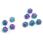 SmartDealsPro 10-Pack 20 Sided Dice D20 Polyhedral Dice for DND RPG MTG Table Game (Color 10)