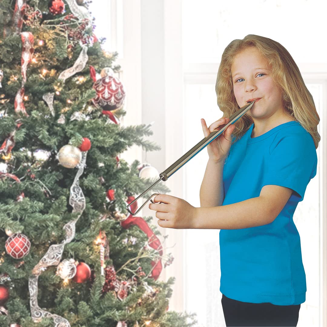 Woodstock Wind Chimes American Song Whistle Brass Slide Whistle (12.5) Gifts for Kids and Adults, Boys and Girls Beginners Mus