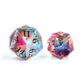 Large D20 Dice DNDND 30mm K9 Glass 20 Sided Single Dice with Velvet Pouch for Dungeons and Dragons D&D (Rainbow)