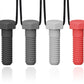 Chew Necklaces For Sensory Kids, 4 Pack Chewy Necklace Sensory Boys And Girls With Autism, Adhd, Spd, Biting, Silicone Teething