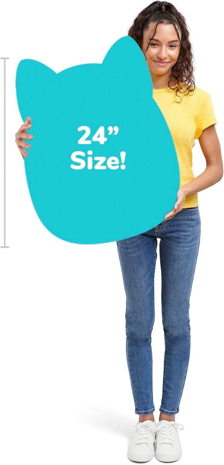 Squishmallows Original 24in Sydney The Teal Spotted Mushroom - Official Jazwares Plush (Jumbo)