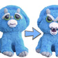 Feisty Pets William Mark Brainless Brian Adorable Plush Stuffed Triceratops That Turns Feisty With A Squeeze