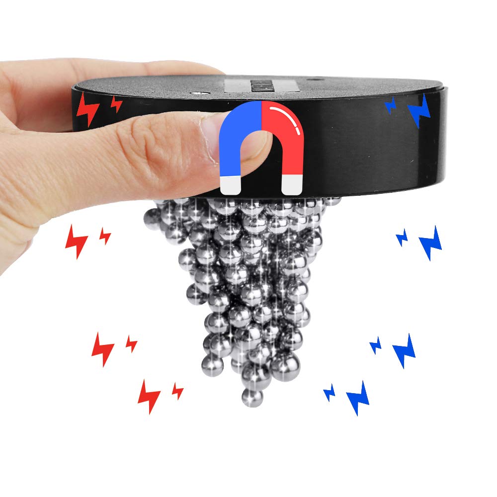 Amersumer 1 Box Stress Relief Magnetic Desk Sculpture Toys, Desk Sculpture Decor Toys, Magnetic Balls Desktop Decor Fidget Toy For Boredom, Intelligence Development
