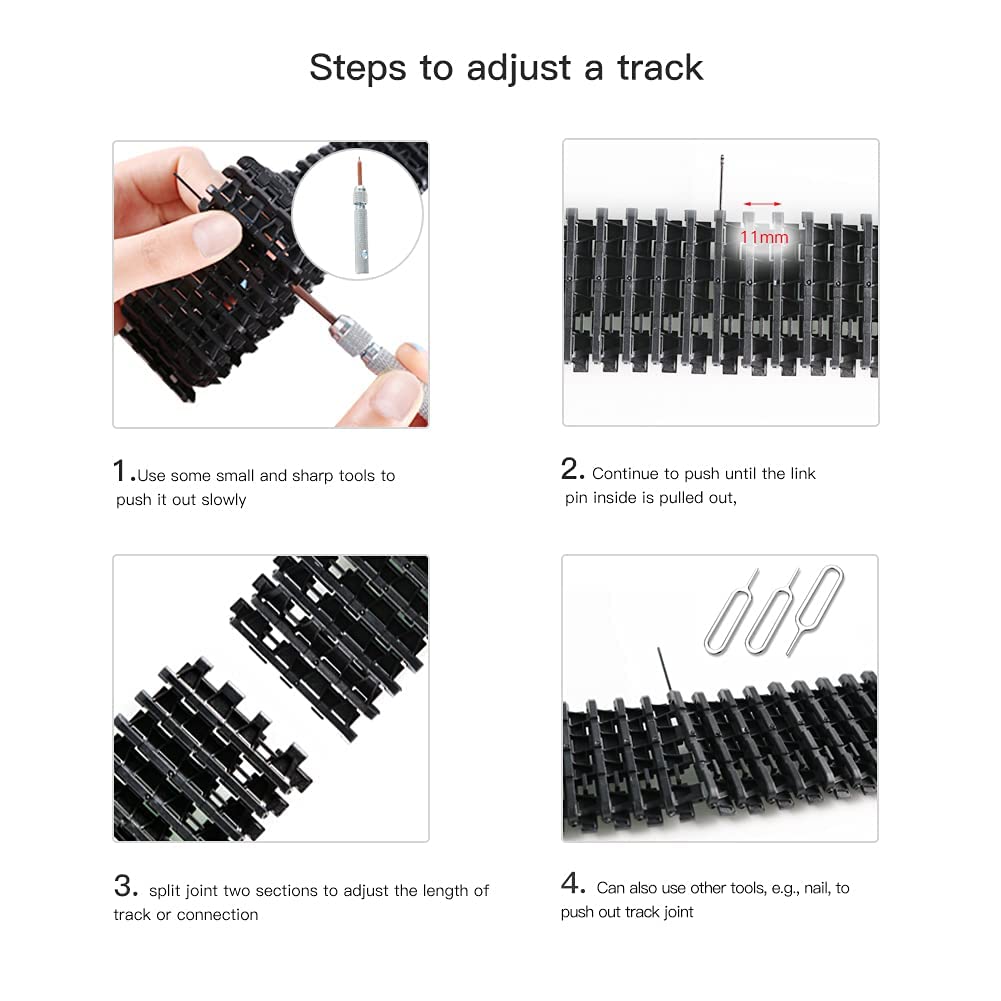 Swaytail Processional Ts300 Shock Absorption Robot Tank Chassis With Suspension Supporting Holder For Arduino Raspberry Pie, Rc Tracked Model With 2Pcs Dc Encoder Motor For Steam Teaching