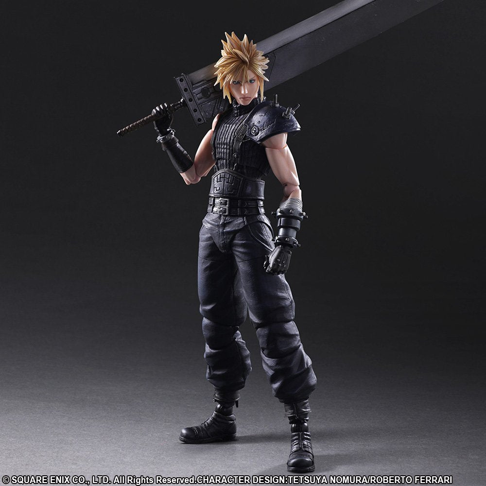 Square Enix Final Fantasy VII Remake Cloud Strife Play Arts Kai Action Figure