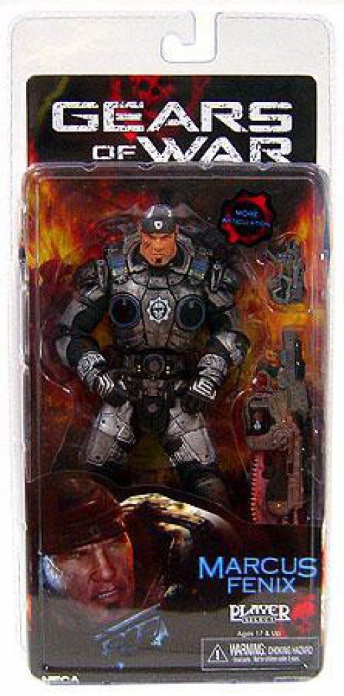 Neca Gears Of War Marcus Fenix Series 2 Action Figure (Added Articulation!)