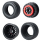 WEFEINO 2Pcs Rear 2.2/3.0'' Drag Racing Wheel Tires for 1:10 22S No-prep Drag Racing RC Car Short Course Slash