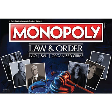 Law And Order Monopoly Board Game