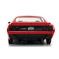 Jada Toys Big Time Muscle 1:24 1973 Plymouth Barracuda Die-Cast Car Red/Black, Toys For Kids And Adults
