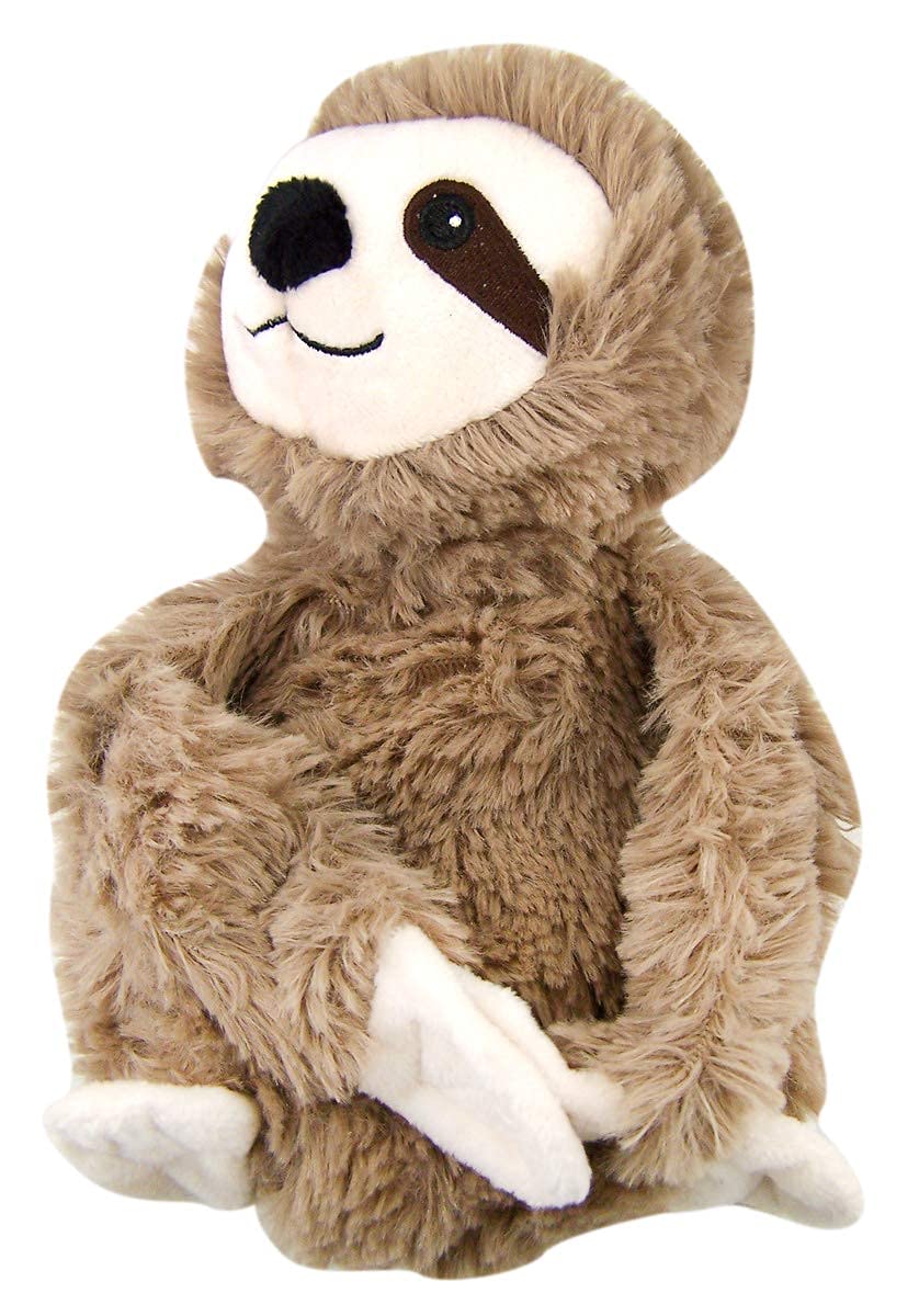 Warmies Hugs Sloth Microwavable, Hot Or Cold For Cool Relaxation And Warm Relief, Lavender Scented Cozy Plush Animal
