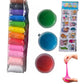 Fete Propz Ultimate 2 In 1 Clay And Slime Combo For Creative Play | Craft Materials For 58 Years Old, 1012 Years Old Kids Boys