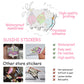 Susihi Birthday Stickers For Kids Classroom For Adults Birthday Stickers For Cards Scrapbooking Vinyl Party Stickers Pack(50 Pcs