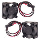 WEISHUJI 2pcs RC Motor Cooling Fan Heatsink, RC Car Motor Cooling Fan 3010 30mmx30mmx10mm Brushless Cooler DC 5V Compatible with