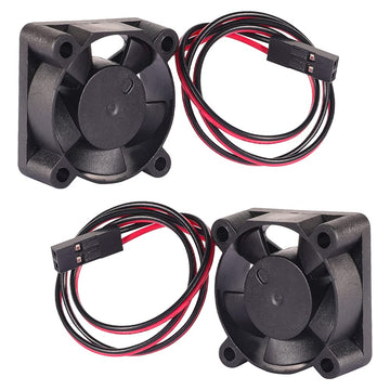 WEISHUJI 2pcs RC Motor Cooling Fan Heatsink, RC Car Motor Cooling Fan 3010 30mmx30mmx10mm Brushless Cooler DC 5V Compatible with