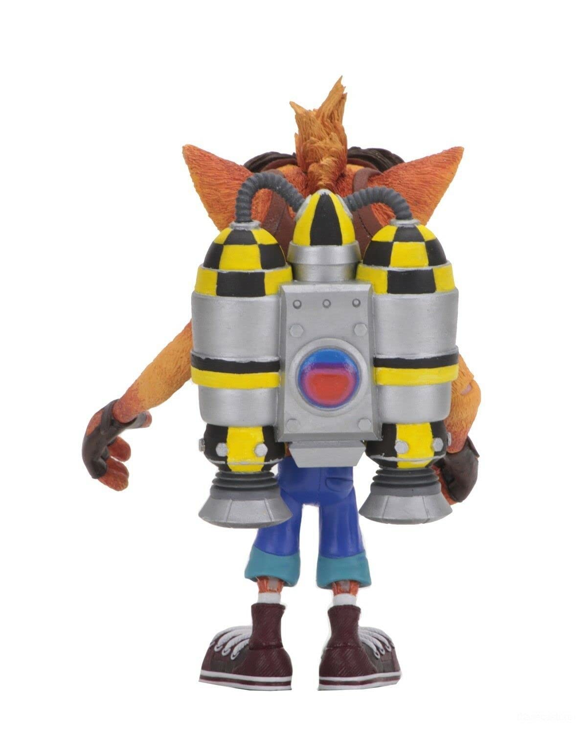 Neca - Crash Bandicoot 7' Scale Action Figure ? Deluxe Crash With Jetpack