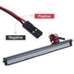 FriHobby 36 LED RC Light bar Roof LED Lamp Kit Headlights for TRX4 SCX10 & SCX10 II Traxxas Slash 2WD 4X4 Redcat Gen7 Gen 8 Craw