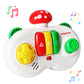 FANELEQU Mushroom Game Controller Early Learning Education Toy  Baby Musical Toys with Sounds & Lights  Toddler Montessori Sensory Learning Toys  Infant Gift for Boys Girls