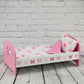 Emily Rose 18-Inch Doll Pink Toy Bed & Matching Doll Pjs! - Butterfly | 18' Doll Bed Furniture With Bedding And Doll Pajamas Gift Set! | Compatible With American Girl Dolls