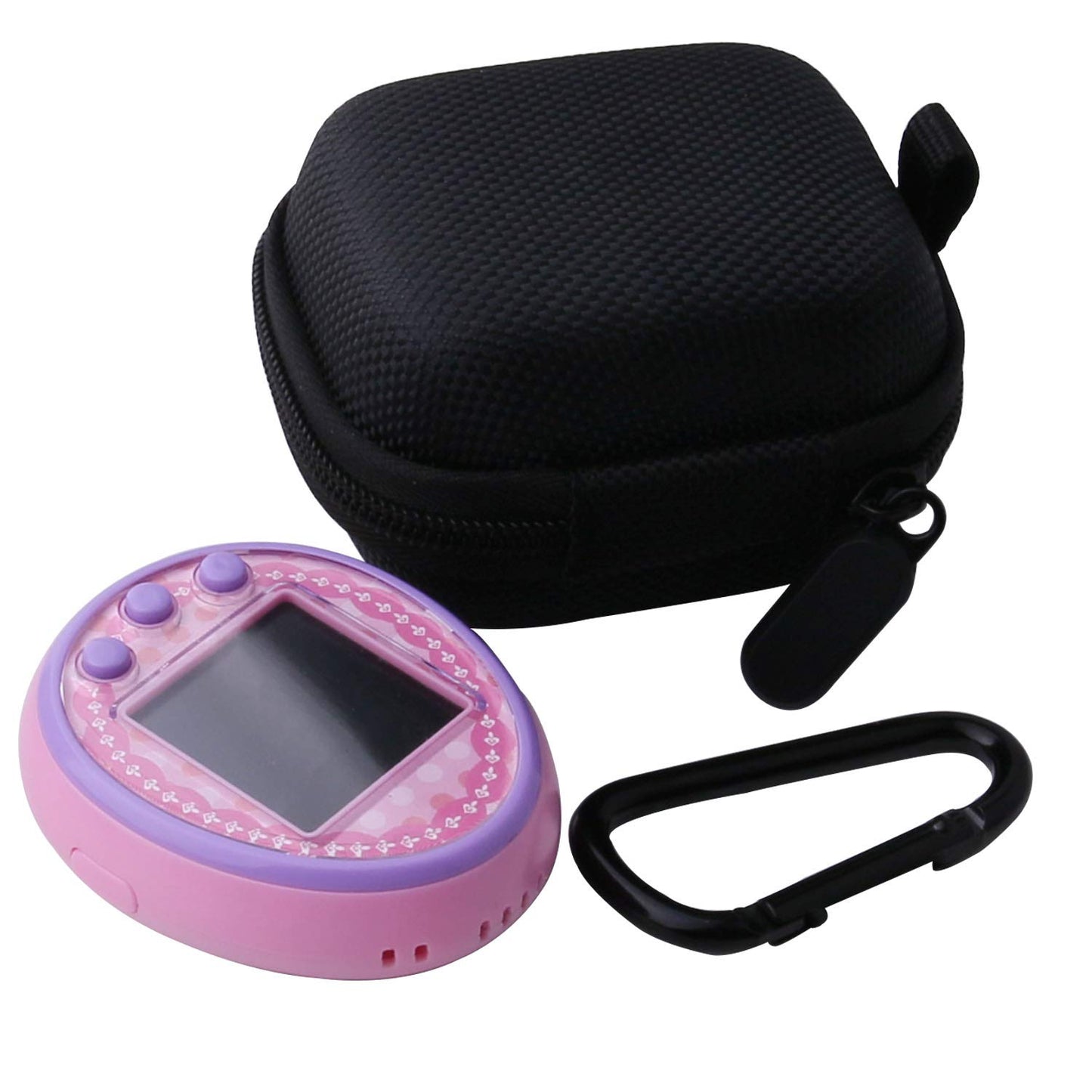 Werjia Hard Storage Carrying Case For Tamagotchi On Interactive Pet Game (Black)