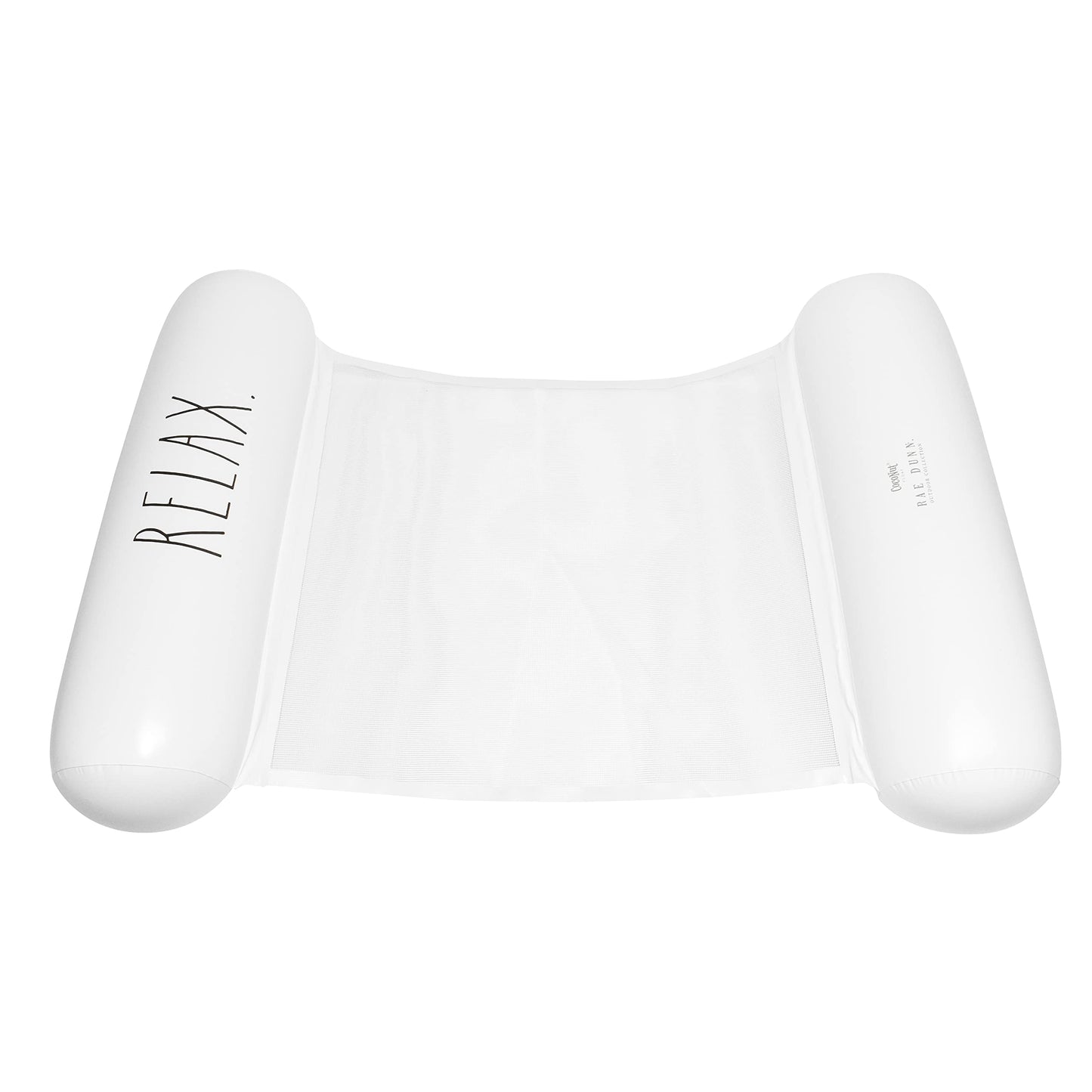 Coconut Float Rae Dunn x mature-themed Hck Float - Relax Theme - mature-themed Size Multi-Purpose Inflatable Drifter  Saddle Float & Lounge Chair - Versatile Ride-On for Summer & Swim Parties