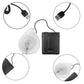 Wittocs Transparent Costume Fan Mini Blower Fan For Dinosaur Halloween Inflatable Blow Up Costume(Upgraded Version)